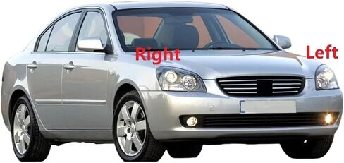 Car Headlamp Lens Shell Headlight Cover Transparent Lamp Mask Glass Lampshade Light Housing Compatible for Kia Magentis Optima K5 2005 2006(Left and Right 2 Pcs) in Saudi Arabia