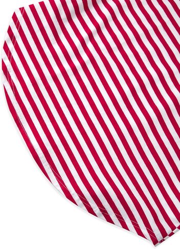 LilyCoco Womens Striped Shirt Casual Elegant Crewneck 3/4 Sleeve T Shirts in Saudi Arabia