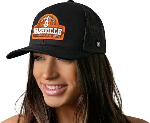 HAKA Cityscape Hat for Men & Women, Adjustable Baseball Cap, Mesh Snapback, Athletic Hat, Comfort-Fit Sweatband, Outdoor Hat in Saudi Arabia
