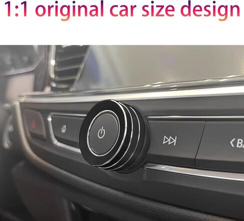 for Buick Enclave (2018-2024) Air Conditioning Trim Knob Parts（Silver） in Saudi Arabia