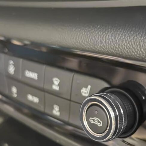 for Buick Enclave (2018-2024) Air Conditioning Trim Knob Parts（Silver） in Saudi Arabia