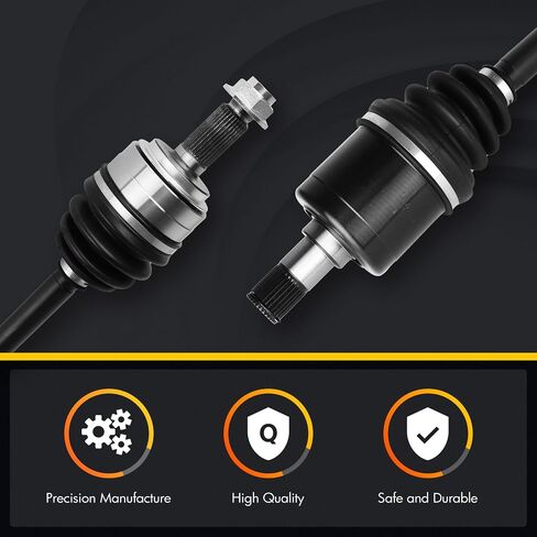 KUSATEC CV Axle Shaft Assembly Compatible with Honda Odyssey 2005-2006, Front Left side, Replace# 66-4224 in Saudi Arabia