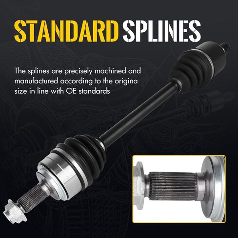 KUSATEC CV Axle Shaft Assembly Compatible with Honda Odyssey 2005-2006, Front Left side, Replace# 66-4224 in Saudi Arabia