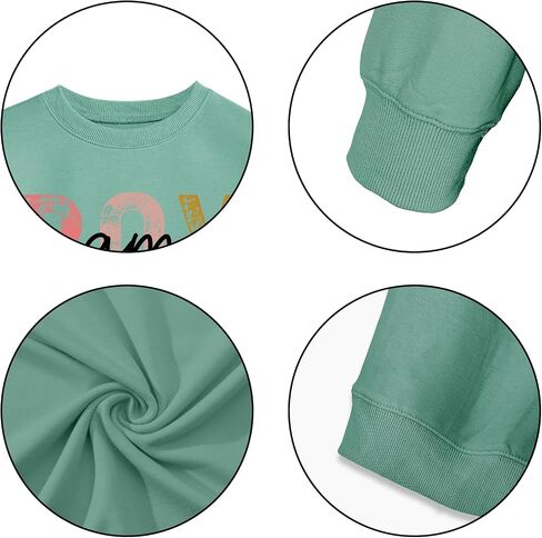 Boy Mama Sweatshirt Women Boy Mom Crewneck Long Sleeve Graphic Sweatshirts Funny Mama Shirts Pullover Tops in Saudi Arabia