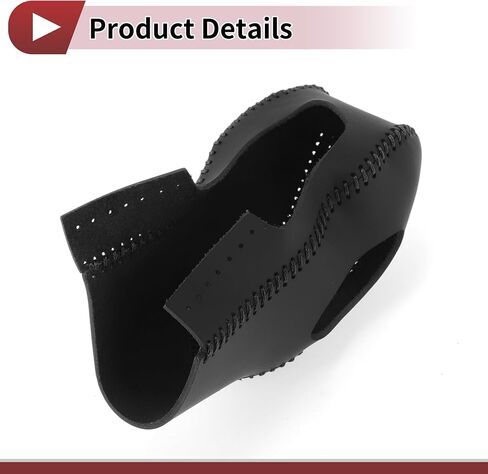 1 Pc Gear Shift Knob Cover for Ford Focus 2012-2018 Stick Shifting Handle Protector Black Faux Leather in Saudi Arabia