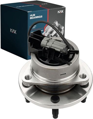 مجموعات محور تحمل العجلات الأمامية KAX 513206 متوافقة مع 2005-2010 شيفروليه كوبالت، 2006-2011 شيفروليه HHR، 2003-2007 ساتورن أيون، 2007-2009 بونتياك G5 5 عروات مع ABS in Saudi Arabia