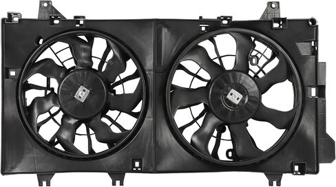 ECCPP Cooling Fan Compatible with 2014-2018 for Mazda for 3,Replace 623250,MA3115161,PE2015025,Cooling Fan Assembly in Saudi Arabia