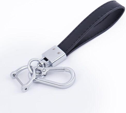 Leather Car Keychain, Universal Heavy Duty Metal Key Chain Accessories, Car Fob Key Keychain Holder in Saudi Arabia