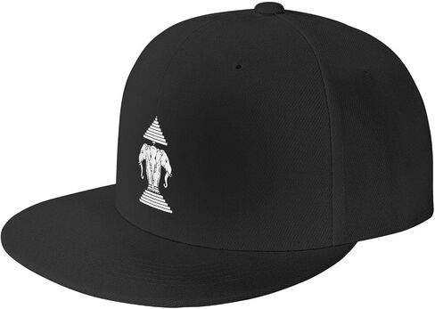 لاوس ثلاثة رؤوس الفيل قبعة بيسبول قابل للتعديل الأزياء الكلاسيكية Snapback قبعة للرجال النساء الأسود in Saudi Arabia