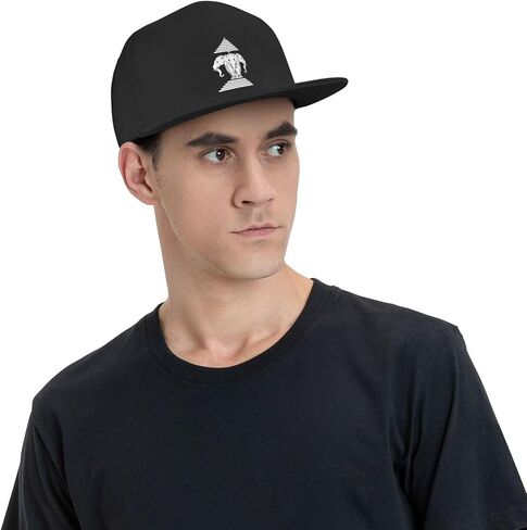 لاوس ثلاثة رؤوس الفيل قبعة بيسبول قابل للتعديل الأزياء الكلاسيكية Snapback قبعة للرجال النساء الأسود in Saudi Arabia
