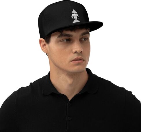 لاوس ثلاثة رؤوس الفيل قبعة بيسبول قابل للتعديل الأزياء الكلاسيكية Snapback قبعة للرجال النساء الأسود in Saudi Arabia