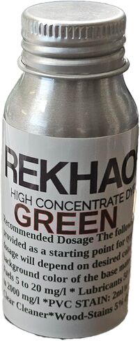 Rekhaoil® Green Petroleum Dye 1.oz Bottle in Saudi Arabia