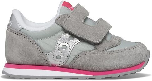 Saucony Kids Baby Jazz Hook & Loop Sneaker ، Navy/Silver/Pink ، 5 US US Usisex Toddler in Kuwait