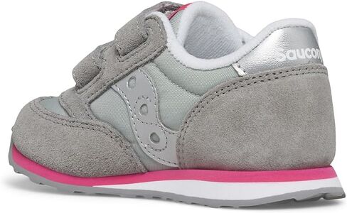 Saucony Kids Baby Jazz Hook & Loop Sneaker ، Navy/Silver/Pink ، 5 US US Usisex Toddler in Kuwait