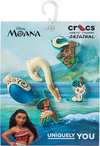 Crocs Jibbitz Moana Disney Princess Shoe Charms, Moana, 5-Pack in Saudi Arabia