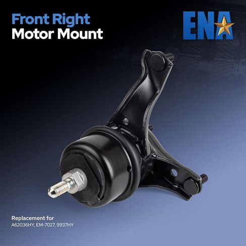 ENA Set of 3 Engine Motor Mount and Transmission Mount Torque Strut Mount Set Compatible with Lexus ES350 2007 2008 2009 2010 2011 2012 V6 3.5L Automatic Transmission Replace 123720H090 123720H100 in Saudi Arabia