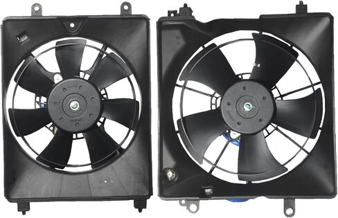 12V Engine Radiator Cooling Fan Assembly for Honda Civic 2012-2015 and Acura ILX 2013-2015 - Electric Automotive Fan in Saudi Arabia