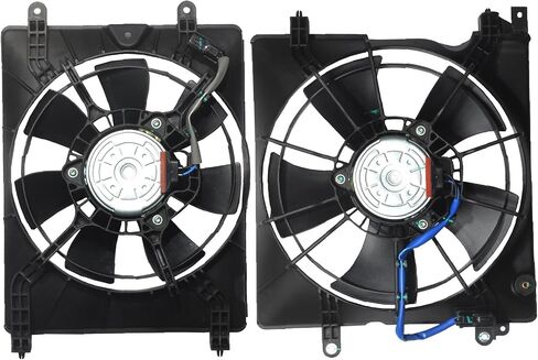 12V Engine Radiator Cooling Fan Assembly for Honda Civic 2012-2015 and Acura ILX 2013-2015 - Electric Automotive Fan in Saudi Arabia