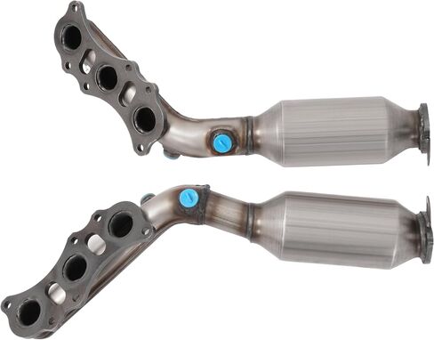 Left Right Catalytic Converter Compatible with 2009-2011 Toyota Tacoma 4.0L AWD Models Only Silvery 409 Stainless Steel Catalytic Convertor in Saudi Arabia