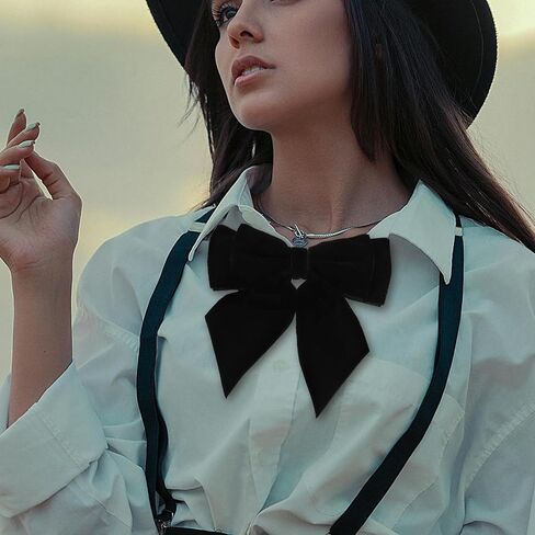 KESYOO Bow Tie Brooch Women Large Bow Brooch Fashion Clothing Pin Coat Lapel for Party Wedding in Saudi Arabia