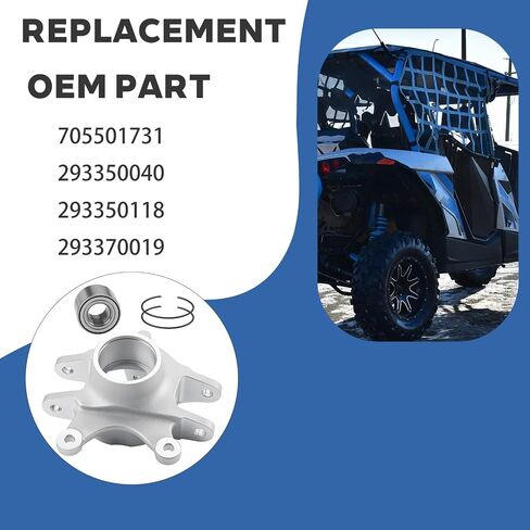 مجموعة مفصل ومحمل محور العجلة الخلفية اليمنى لـ Can-Am Maverick Max 1000R Turbo 2014-2018 705501731 293350040 in Saudi Arabia