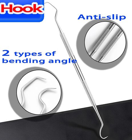 Spring Hook O Ring Pick Set ５pcs for Automotive Oil Seal O-Ring Seal Gasket Hook and Pick Set Motorcycle Spring Puller Tool Mechanic Pick Set in Kuwait