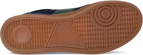 POLO RALPH LAUREN Mens Heritage Aera Suede Sneakers Navy/Wine/Forest 1 15 Medium in Saudi Arabia
