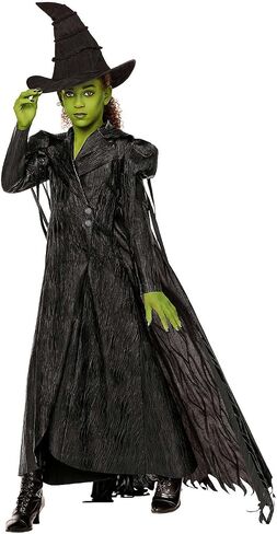 Spirit Halloween Wicked: For Good Kids Elphaba Costume Deluxe in Saudi Arabia