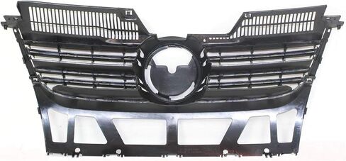 Garage-Pro Grille Assembly Compatible with 2005-2010 Volkswagen Jetta Matte Black Shell and Insert in Saudi Arabia