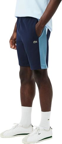 Lacoste Mens Regular Fit Colorblock Shorts in Saudi Arabia