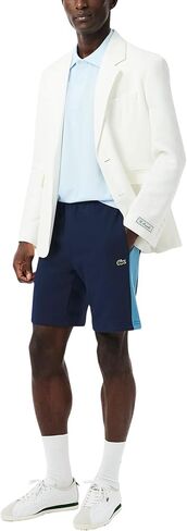 Lacoste Mens Regular Fit Colorblock Shorts in Saudi Arabia