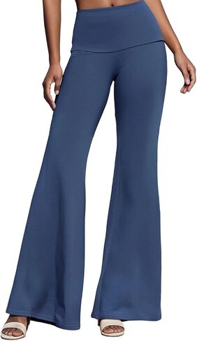 أضعاف أكثر من السراويل اليوغا للنساء منخفضة الارتفاع مضيئة الساق Sweatpants Y2k جرس أسفل بسط فضفاض الصالة الرياضية صالة طماق in Kuwait