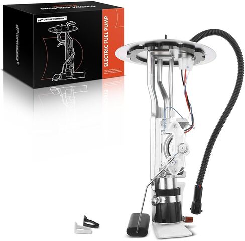 A-Premium Front Electric Fuel Pump Assembly with Sending Unit Compatible with Ford E-150, E-250, E-150 Club Wagon, E-450 Super Duty, E-250 Econoline, E-450 Econoline Super Duty, Gas, 2 Tube Ports in Saudi Arabia