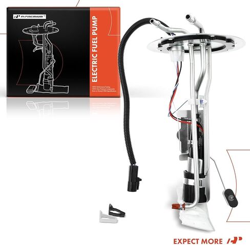 A-Premium Front Electric Fuel Pump Assembly with Sending Unit Compatible with Ford E-150, E-250, E-150 Club Wagon, E-450 Super Duty, E-250 Econoline, E-450 Econoline Super Duty, Gas, 2 Tube Ports in Saudi Arabia
