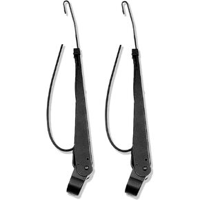 1 Pair Front Windshield Wiper Arm Kit Noiseless Rust Protection Fits Compatible with 1990-2007 Peterbilt 379 Replace OE 602511 R236002 Left and Right in Kuwait