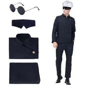 زي تنكري للمدرسة الثانوية للرجال، زي تنكري للمدرسة الهالوين، سروال سترات مع نظارات in Kuwait