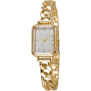 Gold Watches for Women Luxury Square Womens Casual Watches Fashion Simple Quartz Watch Stainless Steel Female Bracelet Watch ﻿ ﻿ in Saudi Arabia