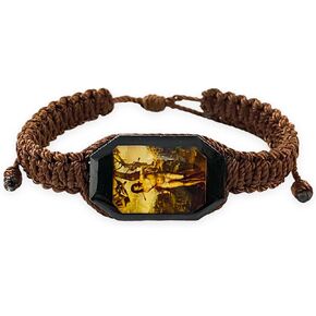 سانت سانت سيباستيان براون سوار قابل للتعديل للرجال والنساء Pulsera سان سيباستيان in Saudi Arabia