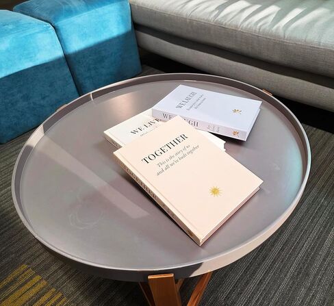 Aesthetic Decorative Books - Coffee Table, Bookshelf, Mantel, Home Decor - 3 Hardcover Travel-Themed Display Stacked Books with Blank Pages Featuring World Cities: Barcelona, Milan & Los Angeles in Kuwait