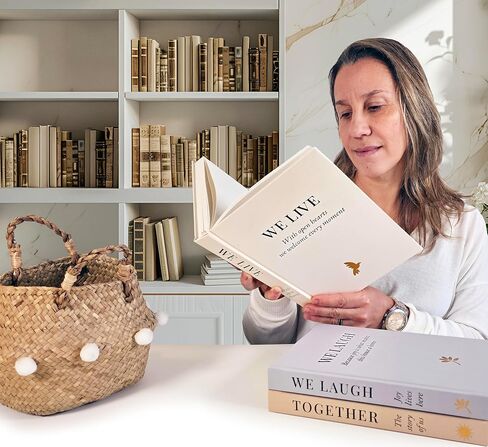 Aesthetic Decorative Books - Coffee Table, Bookshelf, Mantel, Home Decor - 3 Hardcover Travel-Themed Display Stacked Books with Blank Pages Featuring World Cities: Barcelona, Milan & Los Angeles in Kuwait