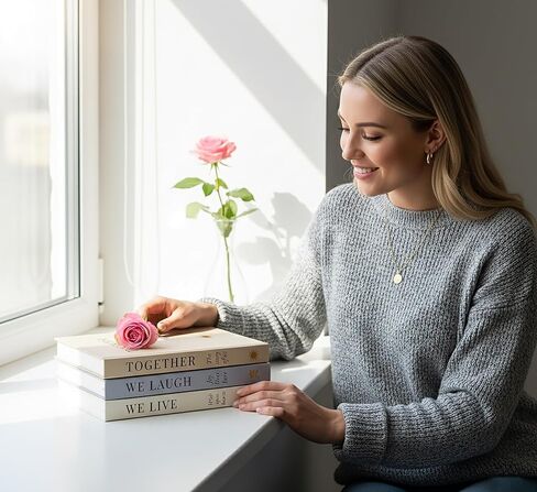 Aesthetic Decorative Books - Coffee Table, Bookshelf, Mantel, Home Decor - 3 Hardcover Travel-Themed Display Stacked Books with Blank Pages Featuring World Cities: Barcelona, Milan & Los Angeles in Kuwait