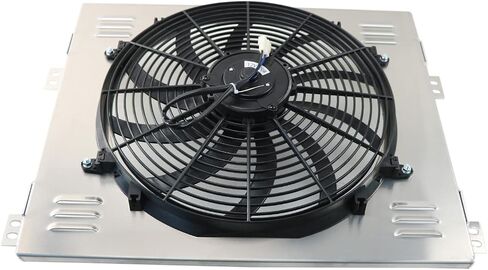 Performance Aluminum Shroud+Fan for 1960 1961 1962 Chevy GMC C/K Pickup Truck C10 C20 30 K10 K20 K30 GMC Suburban High Output Radiator Fan in Saudi Arabia