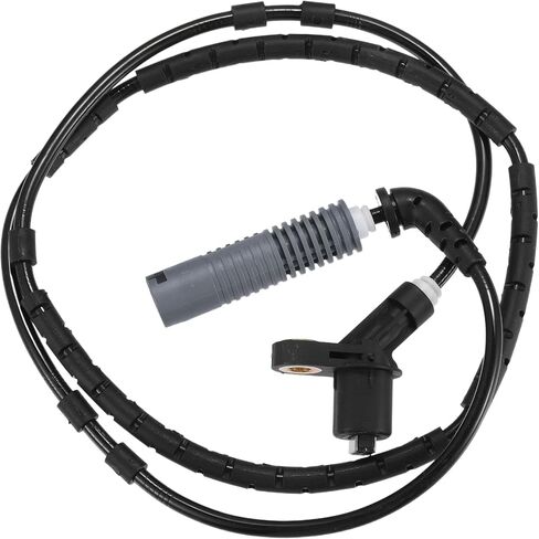 Motoforti Rear Left Right ABS Sensor, Wheel Speed Sensor, for BMW 320I 2001-2002, Plastic, No.34521164370/34521164652, Black in Saudi Arabia