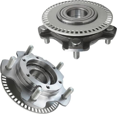 Detroit Axle - 2 Front Wheel Bearing Hubs for Suzuki XL-7 Grand Vitara Chevrolet Tracker, Wheel Hub and Bearings Assembly Set Replacement, Pair Hub Assemblies in Saudi Arabia