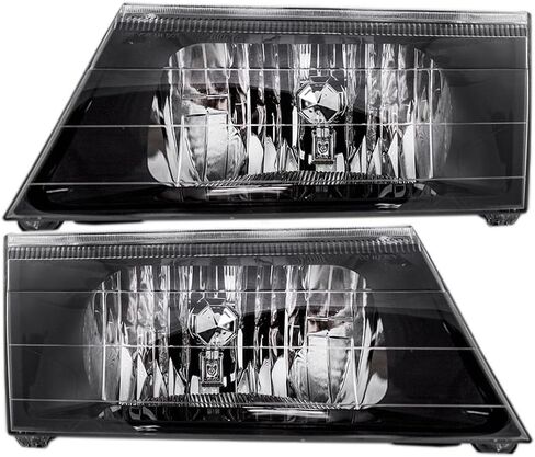 Pair Set Headlights Headlamp Housing Assembly for 2003-2004 Mercury Marauder in Saudi Arabia
