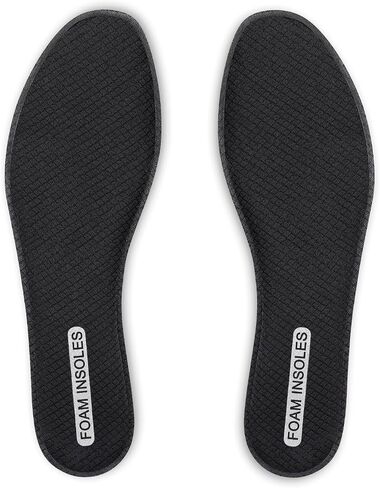 Memory Foam Insoles for Skechers Women & Men Shoes, Double-Layer Foams Insole Inserts Replacement for Work & Sport Sneakers Boots Foot Comfort(Size:US Women7-EU37) in Saudi Arabia