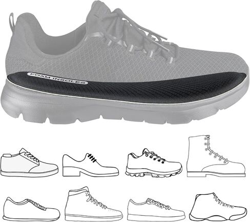 Memory Foam Insoles for Skechers Women & Men Shoes, Double-Layer Foams Insole Inserts Replacement for Work & Sport Sneakers Boots Foot Comfort(Size:US Women7-EU37) in Saudi Arabia