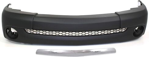 طقم غطاء المصد الأمامي Garage-Pro متوافق مع Toyota Tundra 2003-2006، الطراز الأساسي، الكابينة العادية، معدة، مجموعة مكونة من قطعتين، تتضمن زخرفة ممتصة للصدمات in Saudi Arabia