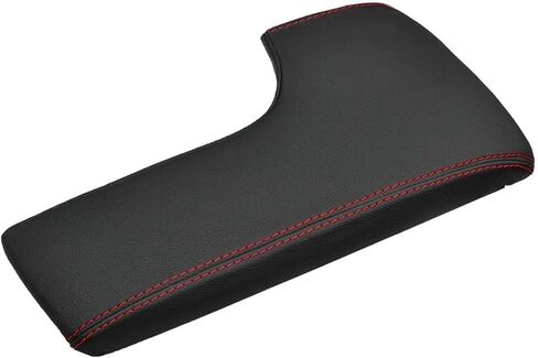 GXARTS Red Suture Leather Center Console Lid Armrest Cover Fit for Lexus IS250 IS350 2014 2015 2016 2017 (Leather Part only) in Saudi Arabia