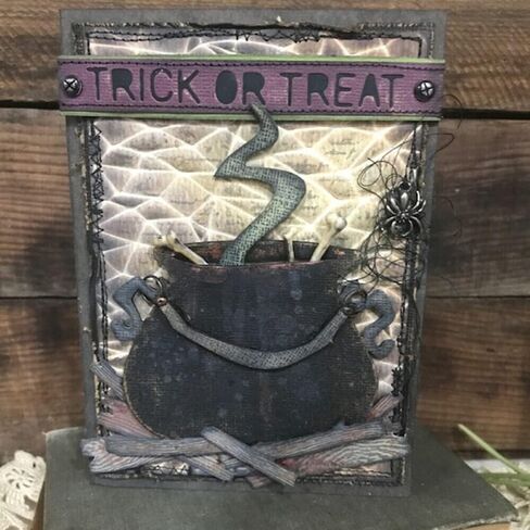 Sizzix Tim Holtz Dies, us:one size, Crackle Folder in Saudi Arabia